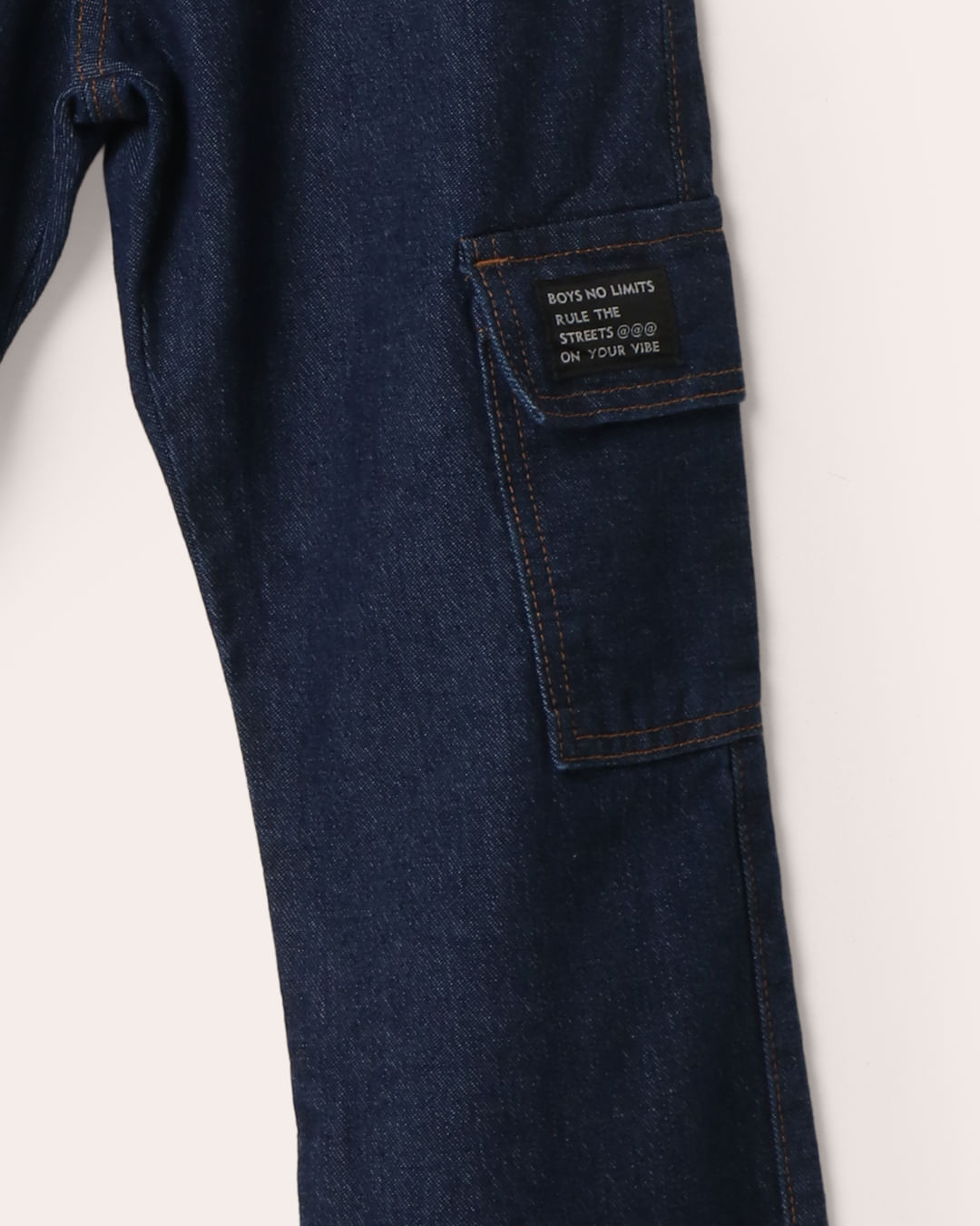 Calca-Cargo-Jeans-M-48---Jeans-Blue