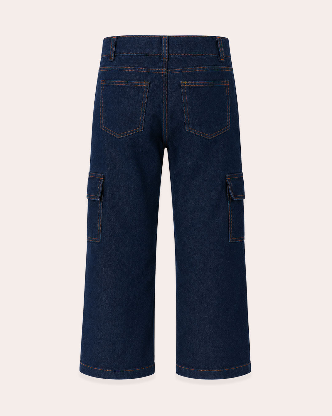 Calca-Cargo-Jeans-M-48---Jeans-Blue