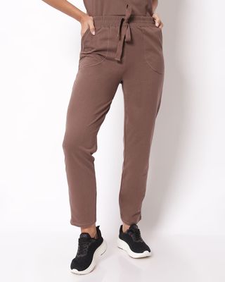 Calca-Tt1757-Moletinho-Jogger---Marrom