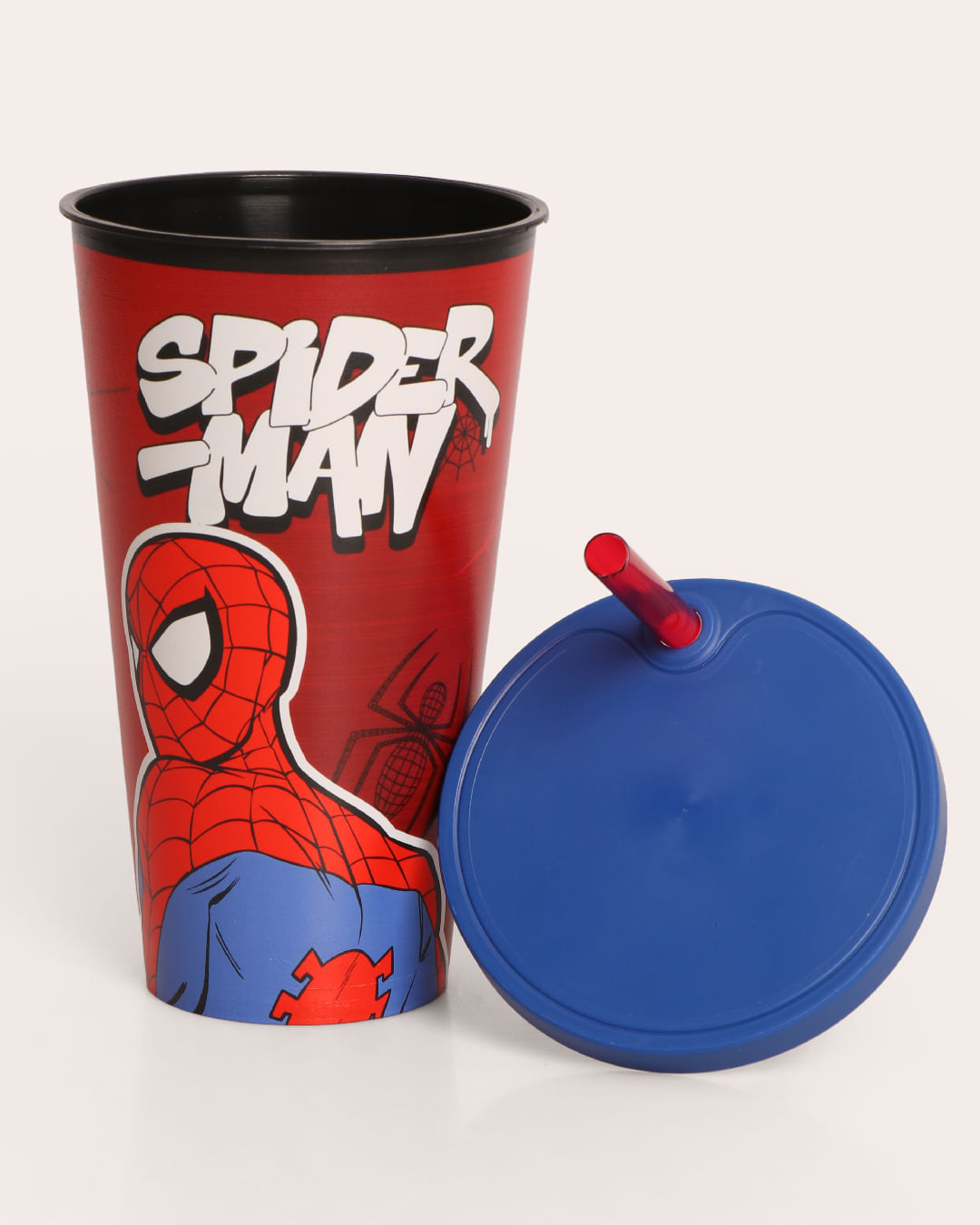 Copo-Tampacanudo-510ml-Spiderman---Vermelho