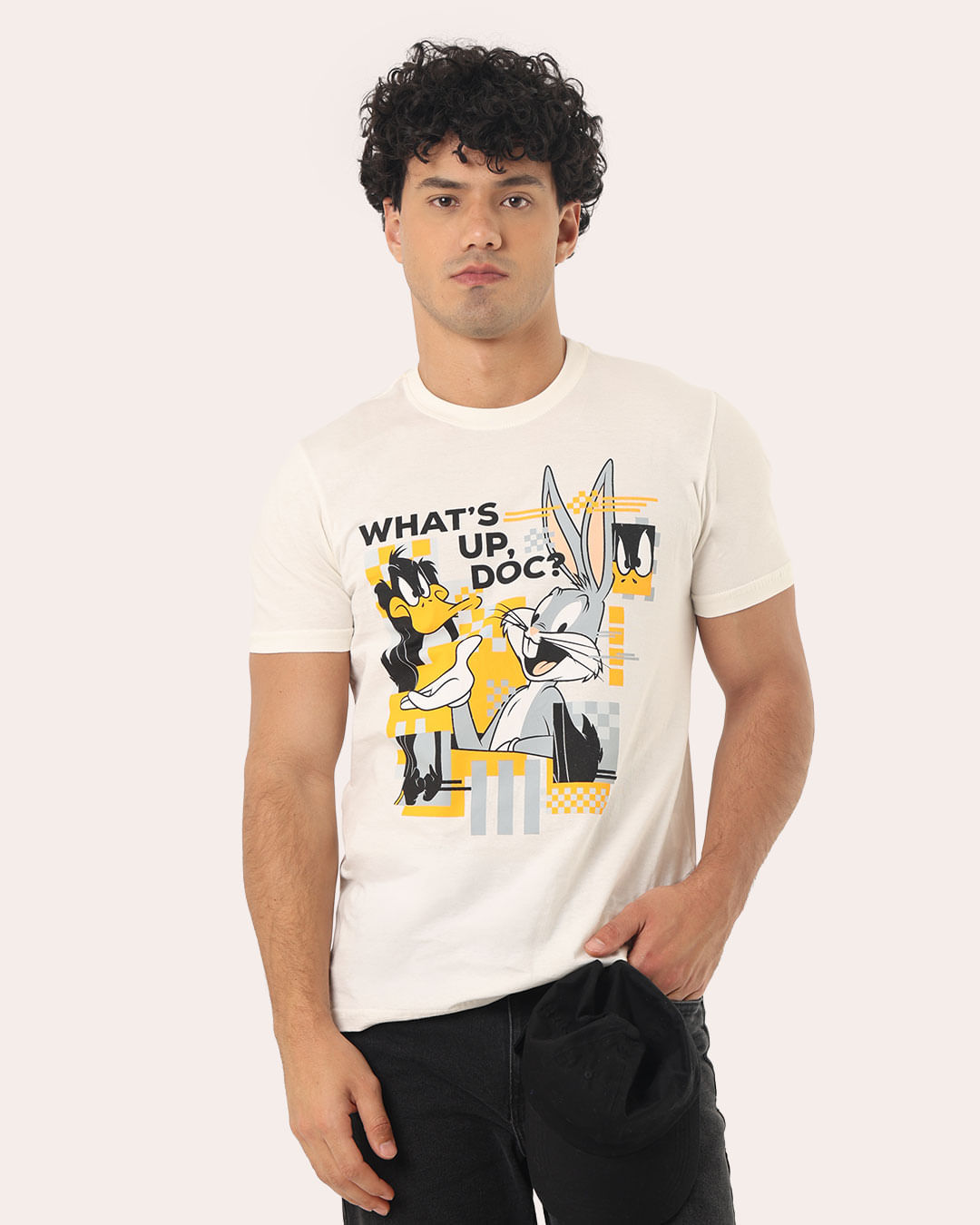 Camiseta-Looney-Tunnes-16012tw-Off-Pgg---Off-White