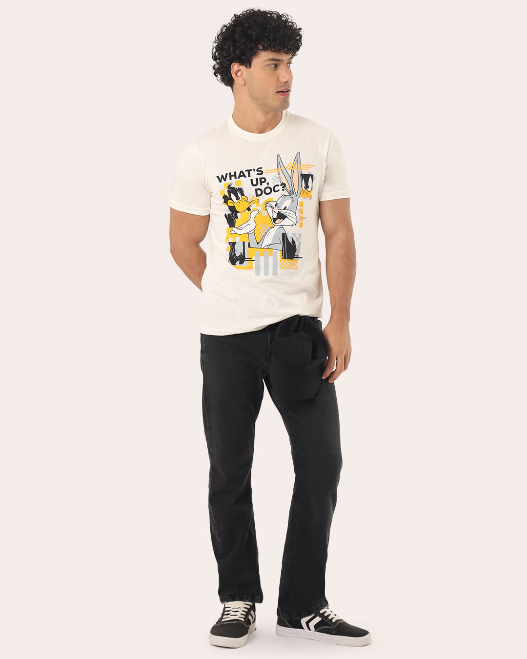 Camiseta-Looney-Tunnes-16012tw-Off-Pgg---Off-White