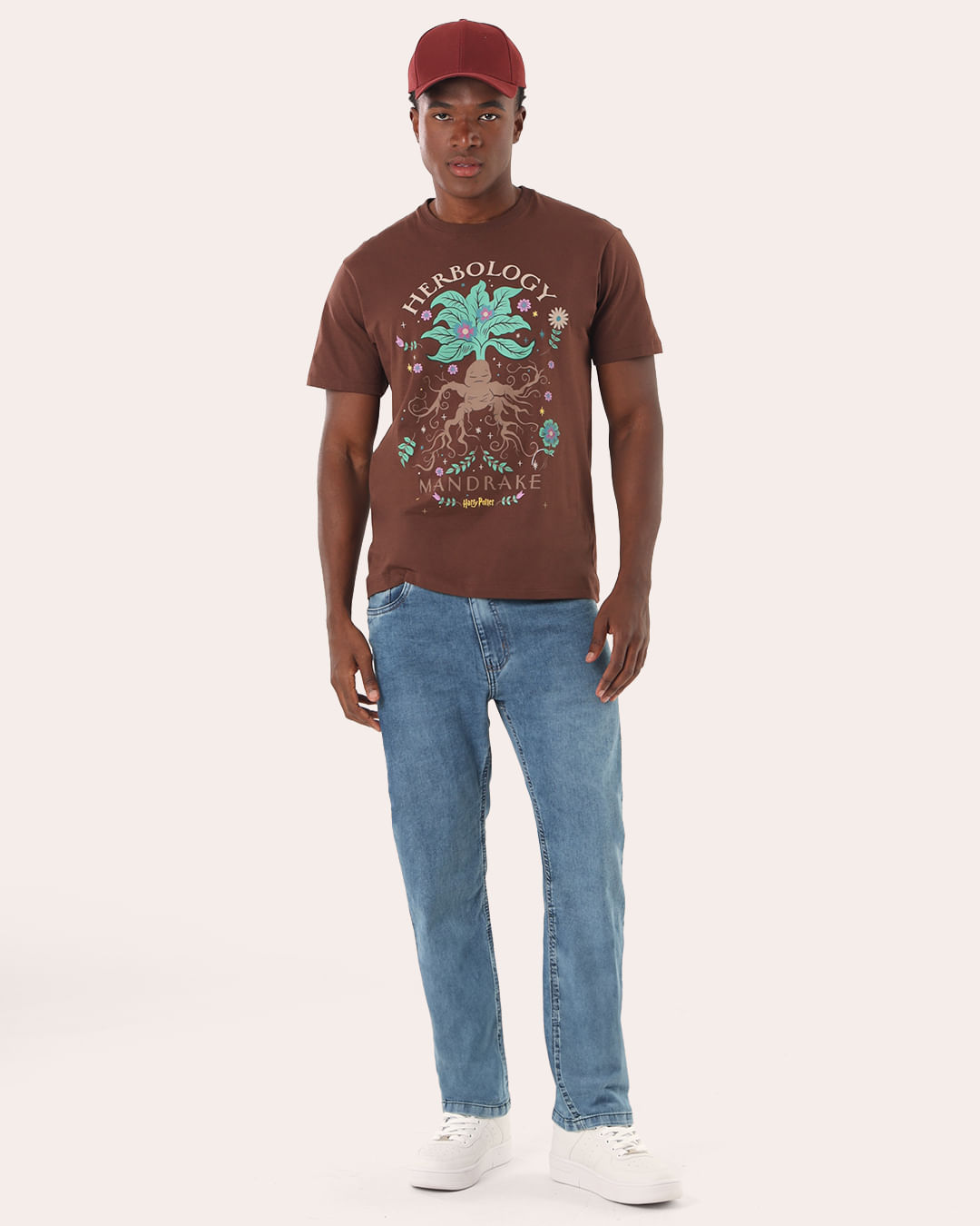 Camiseta-Harry-Potter-T1222-Marrom-Pgg---Marrom