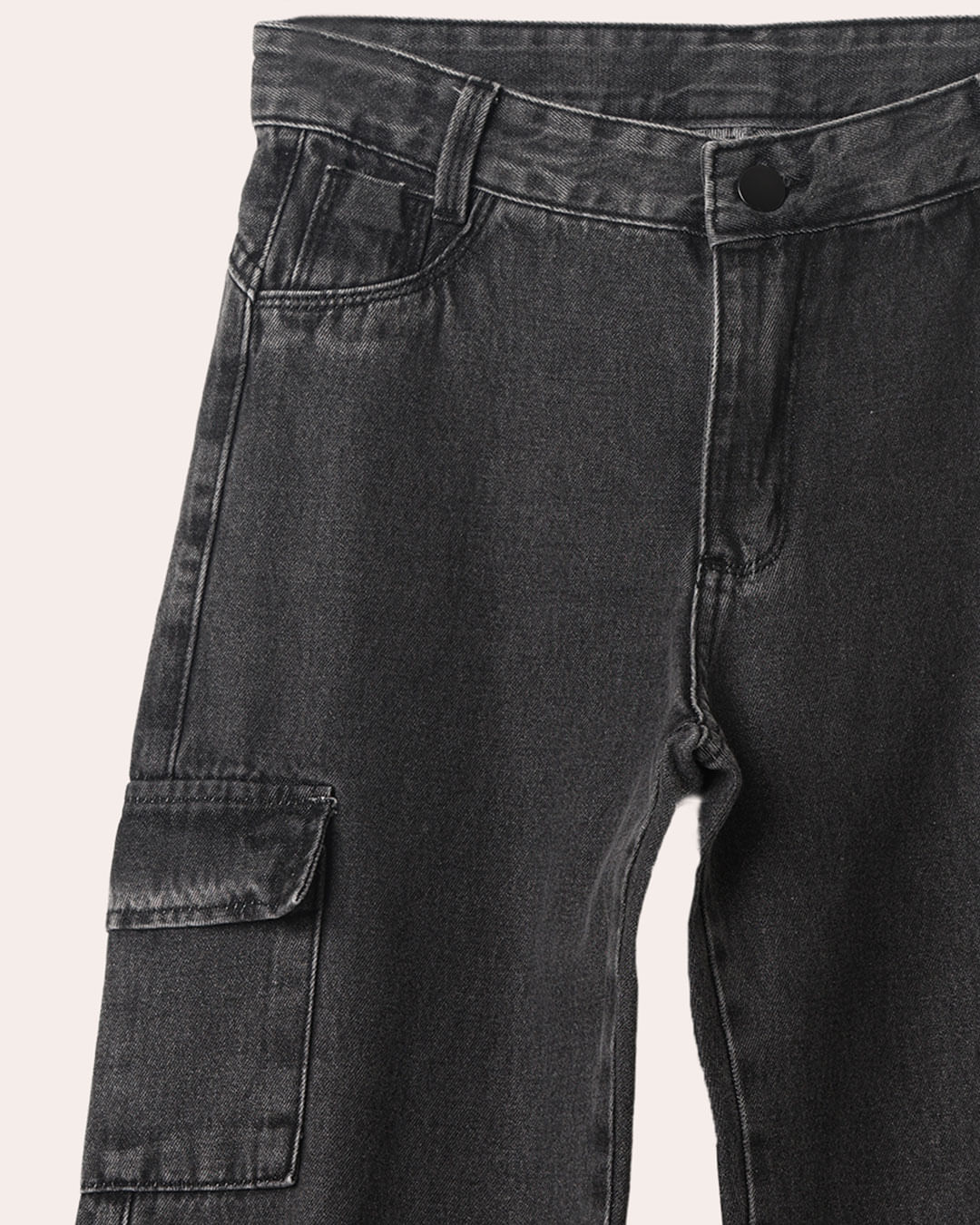 Calca-R5050-Wid-Carg-St-Blck-F-1016---Jeans-Black
