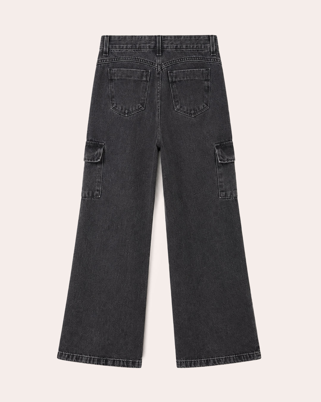 Calca-R5050-Wid-Carg-St-Blck-F-1016---Jeans-Black