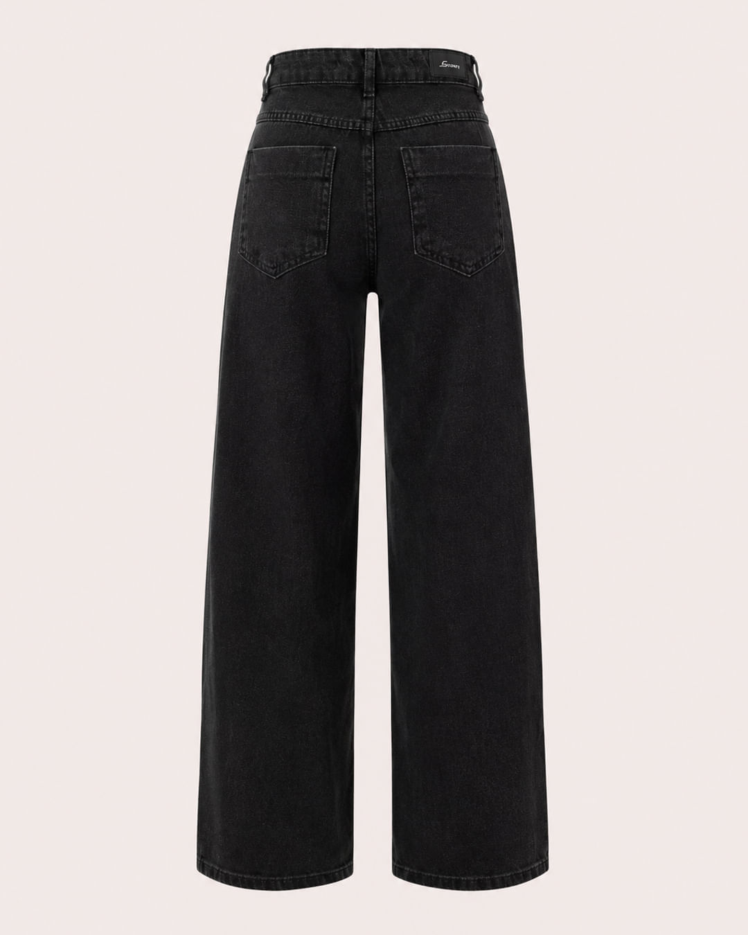 Calca-Wide-Leg-Jeans-Brilho-Lat-Sawary-2---Jeans-Black