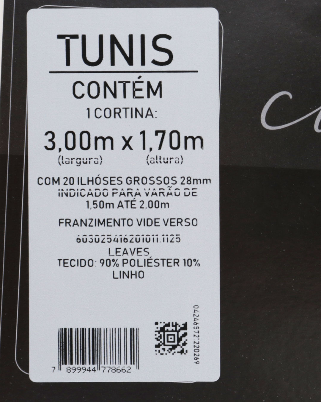 Cortina-Rustica-300m-X-170m-Tunisleav---Bege-Claro