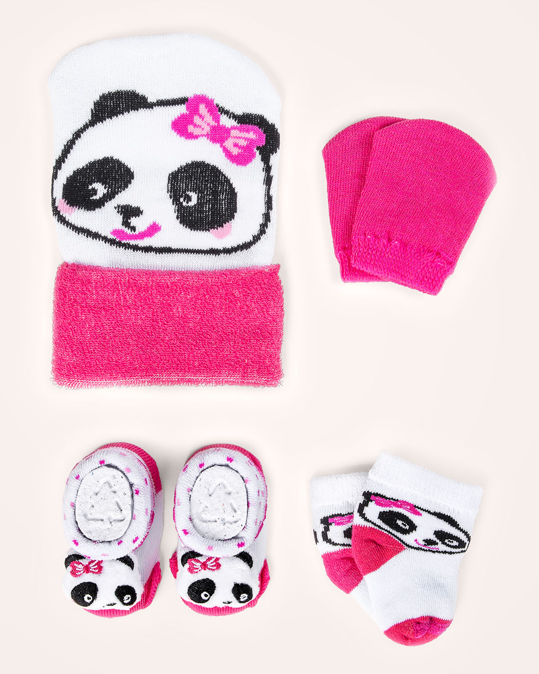 Kit-Rn-Panda-Touca-luva-meias-mdivertid---Branco