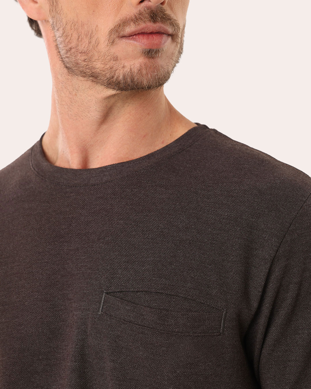 Camiseta-Piquet-Bolso-Mrr---Marrom