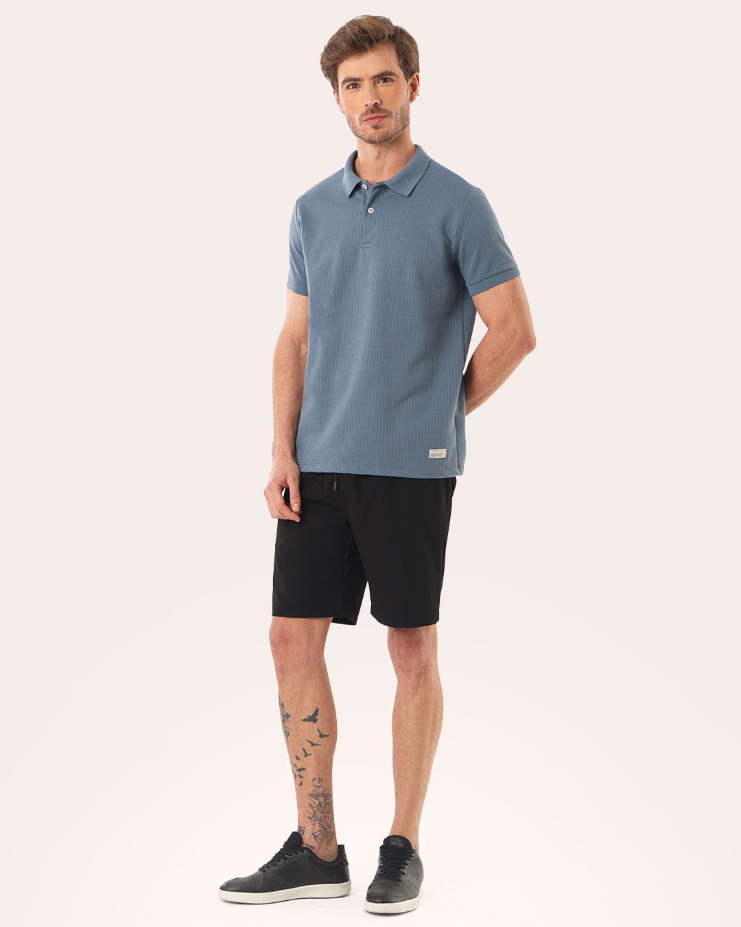 Polo-Text-Milao-Azl---Azul