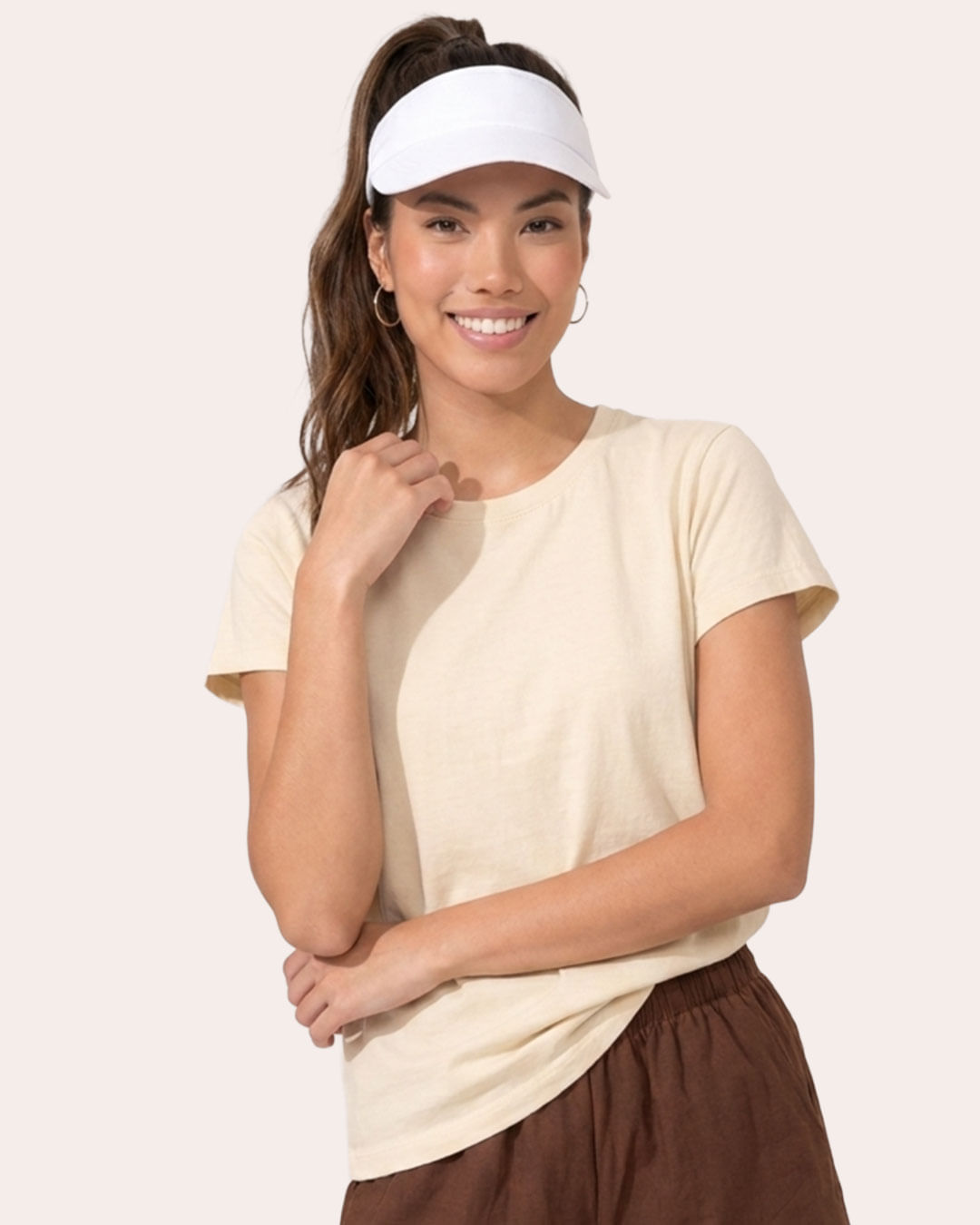 Camiseta-The-New-Era---Bege