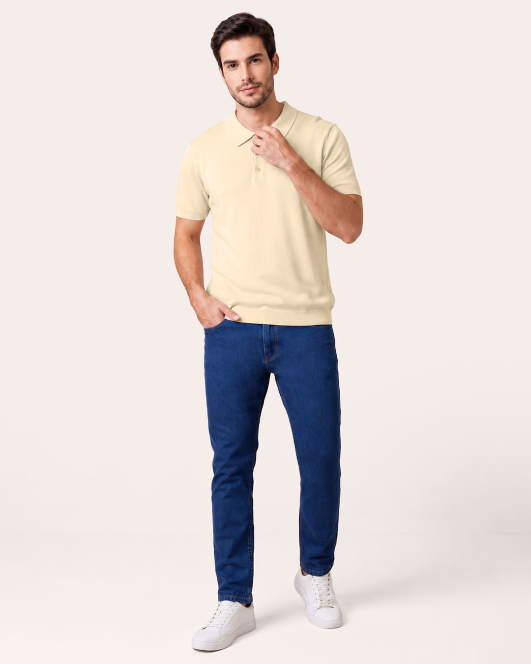 Polo-Tricot-Visco-Off---Off-White