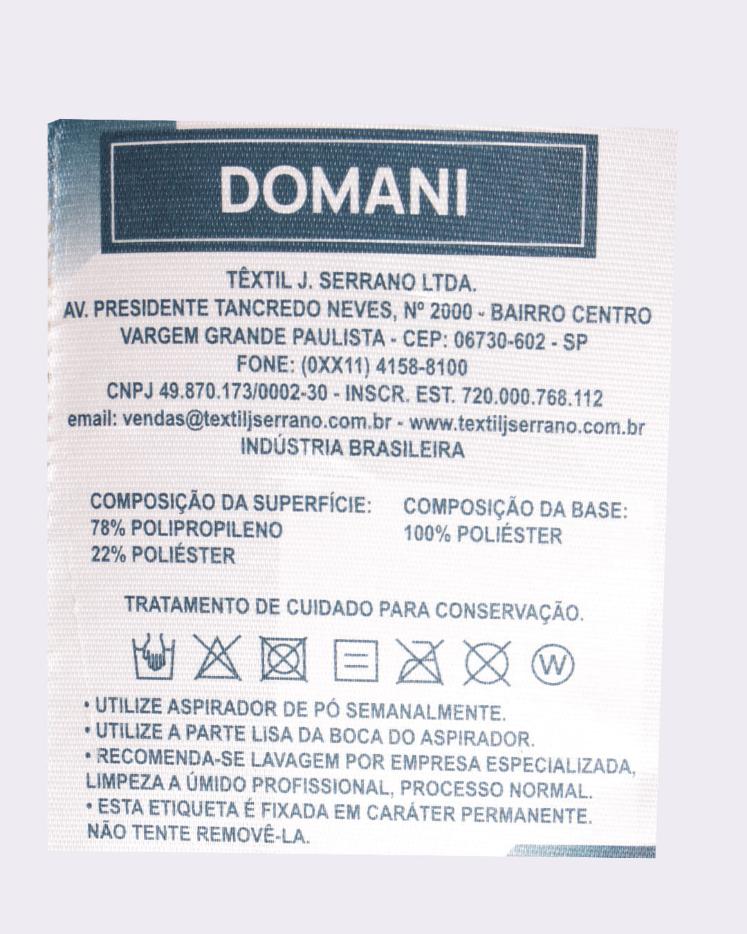 Tapete-Domani-100x150-Zirconia-Taupe---Bege