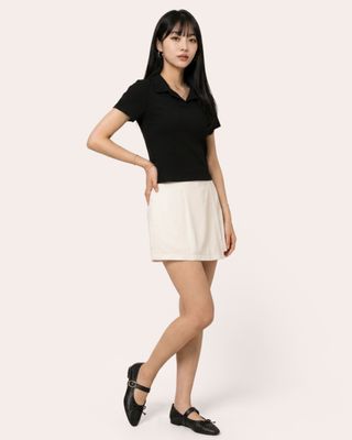 Shorts-Saia-4591-Plissada-Pgg---Off-White
