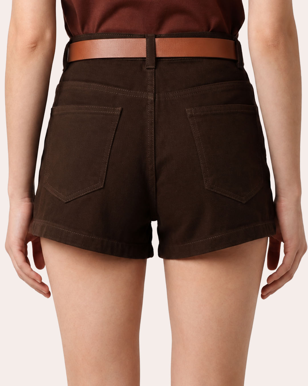 Shorts-Sarja-Cinto-Pu-Marrom---Marrom