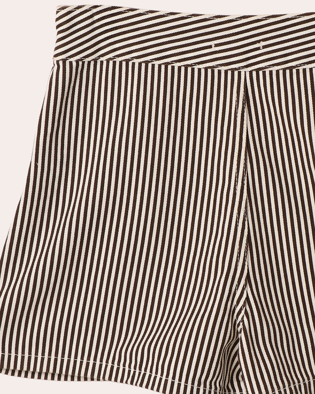 Shorts-Sarja-Slit-Estampa-Listra-Marrom---Estampado