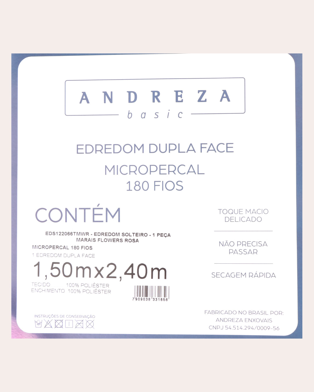 Edredom-St-Marais-Flowers-Microp---Rosa