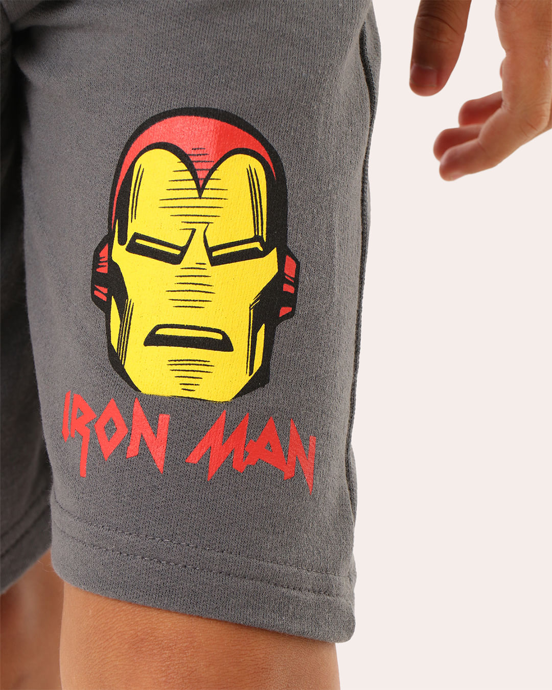 Bermuda-Ch44937-M-412-Iron-Man---Cinza