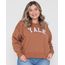 Blusao-Moletom-Feminino-Plus-Size-Yale-Marrom