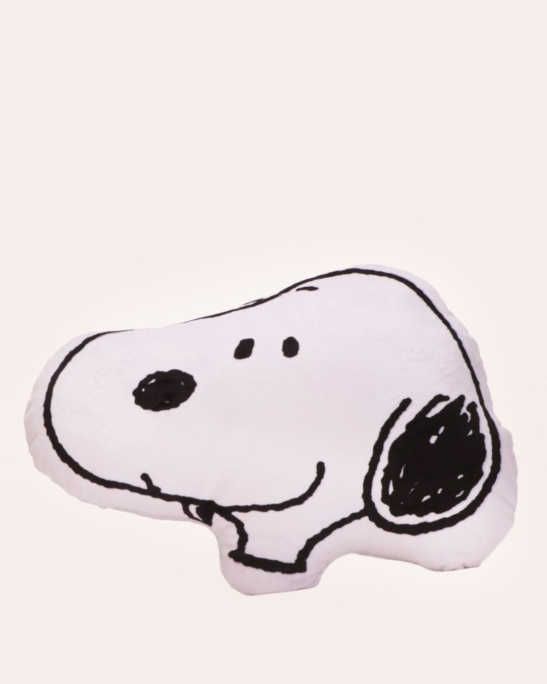 Almofada Infantil Formato Snoopy Branca