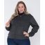 Casaco-Plus-Size-Feminino-Moletom-Cinza-Escuro