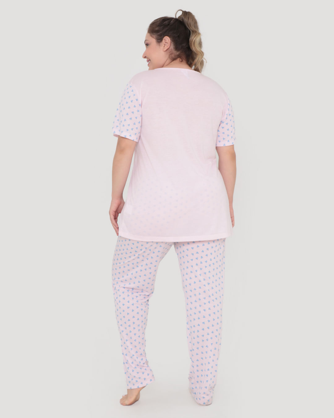 Pijama-Plus-Size-Longo-Estampa-Pug-Rosa-Claro