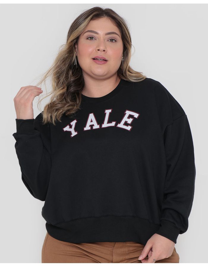 Blusao-Moletom-Feminino-Plus-Size-Yale-Preto