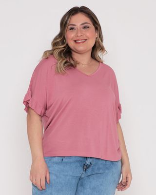 Blusa-Plus-Size-Babados-Rosa-Medio