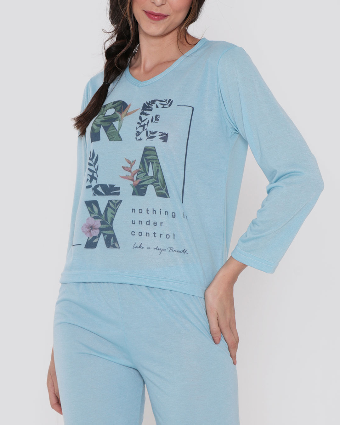Pijama-Feminino-Longo-Estampa-Relax-Azul