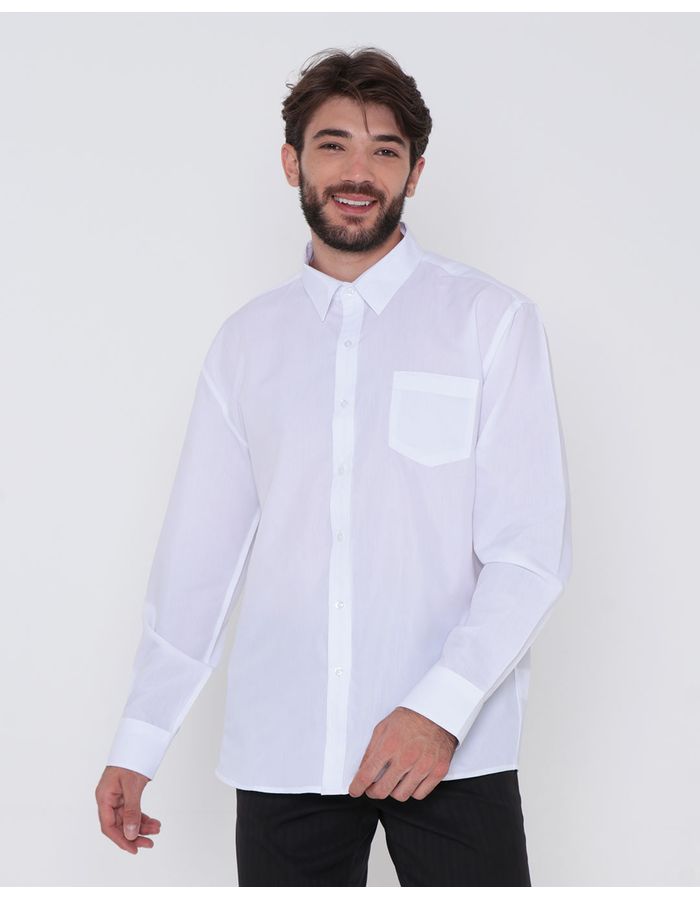 Camisa-Social-Masculina-Slim-Branca