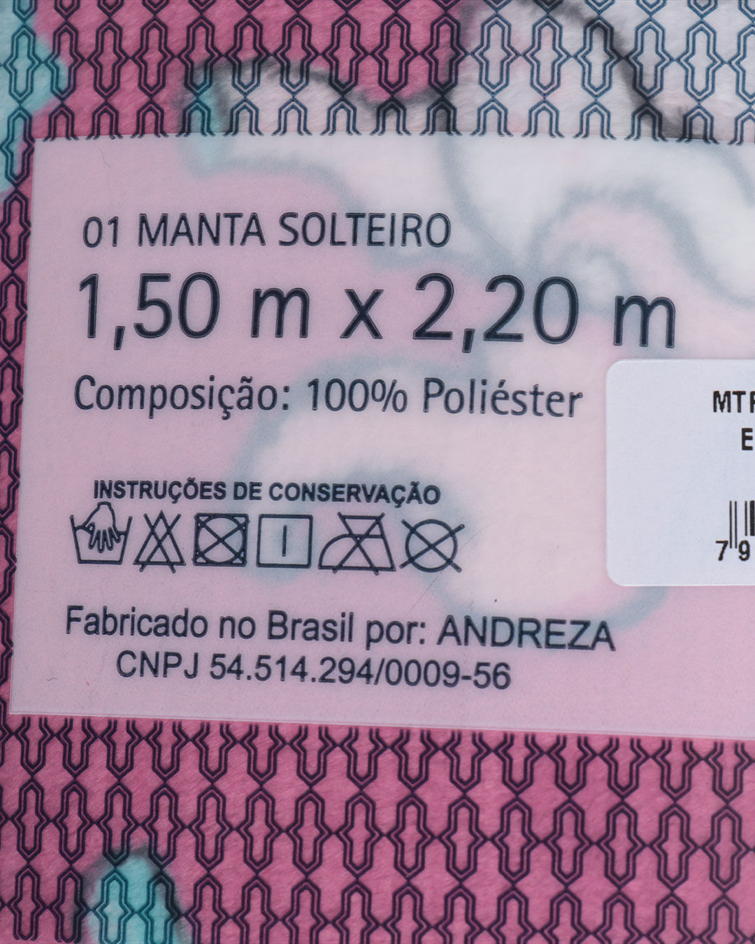 Manta-Flannel-Infantil-Andreza-Estampa-Unicornio-Rosa