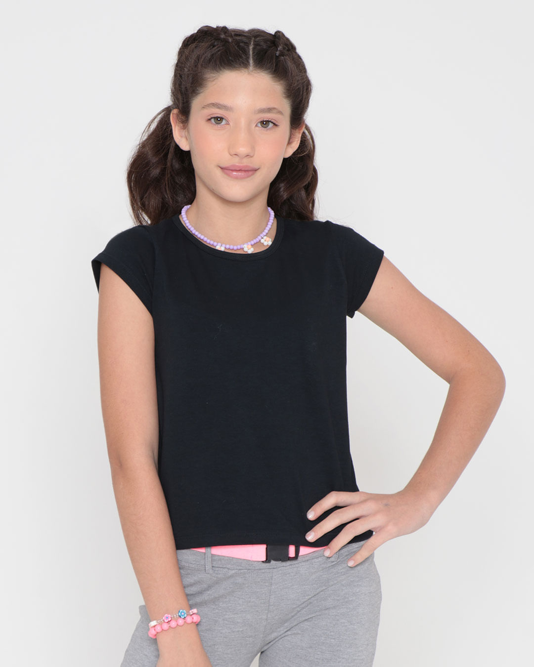 Blusa-Juvenil-Basica-Lisa-Preta