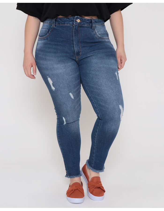 Calca-Jeans-Plus-Size-Feminina-Puidos-Cigarrete-Biotipo-Azul-