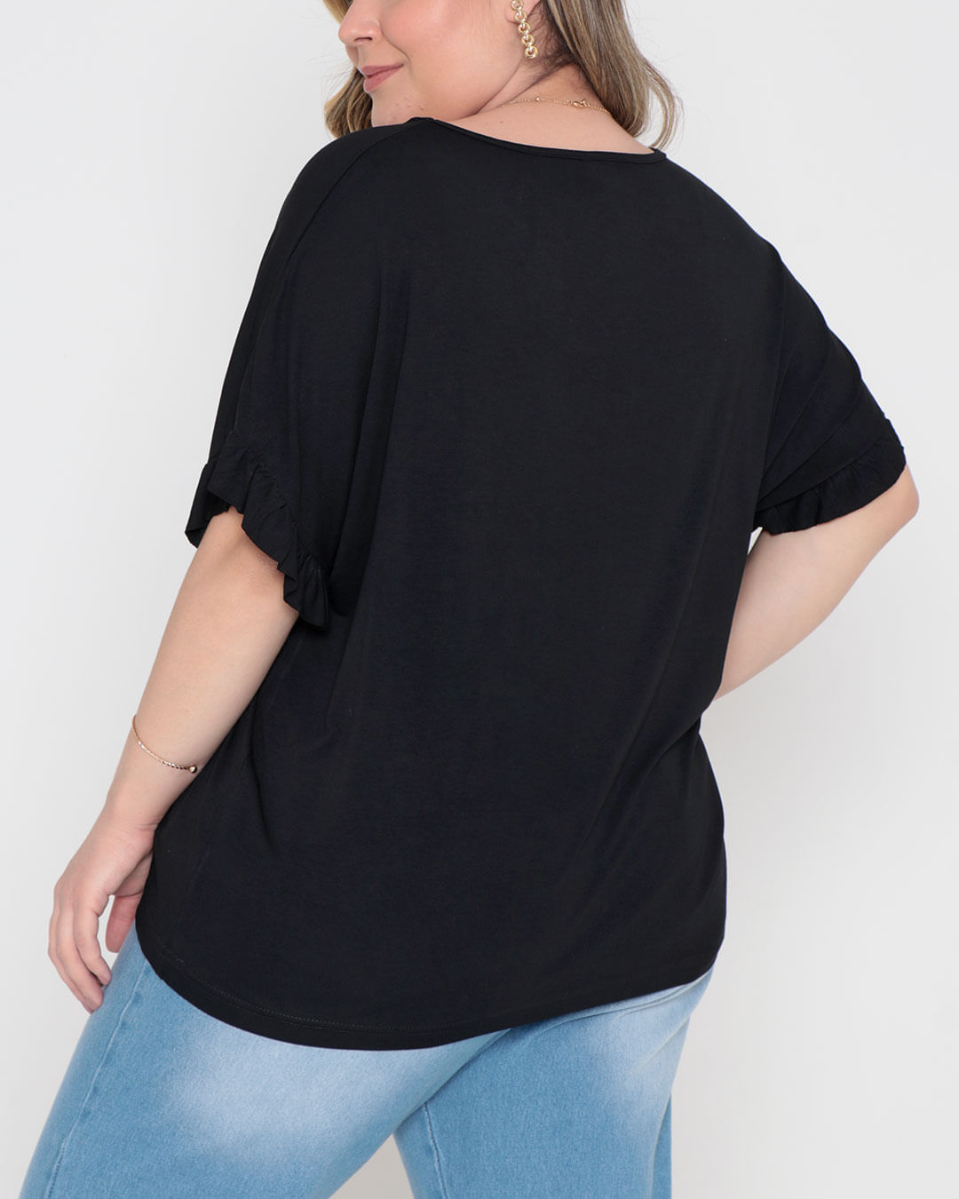 Blusa-Plus-Size-Babados-Preta