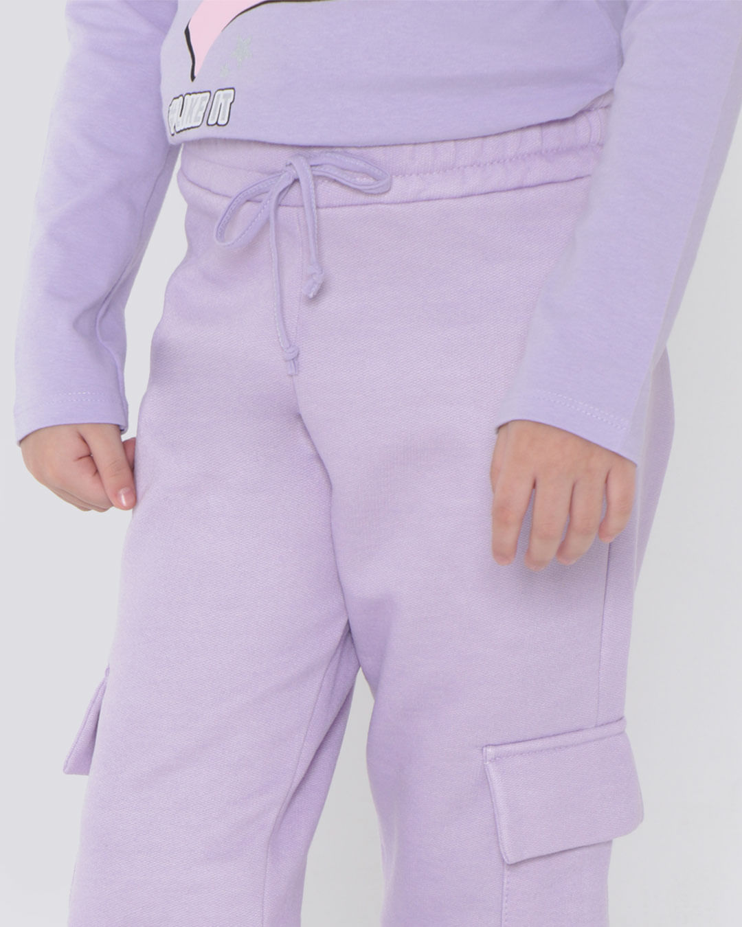 Calca-Moletom-Infantil-Jogger-Bolso-Cargo-Lilas