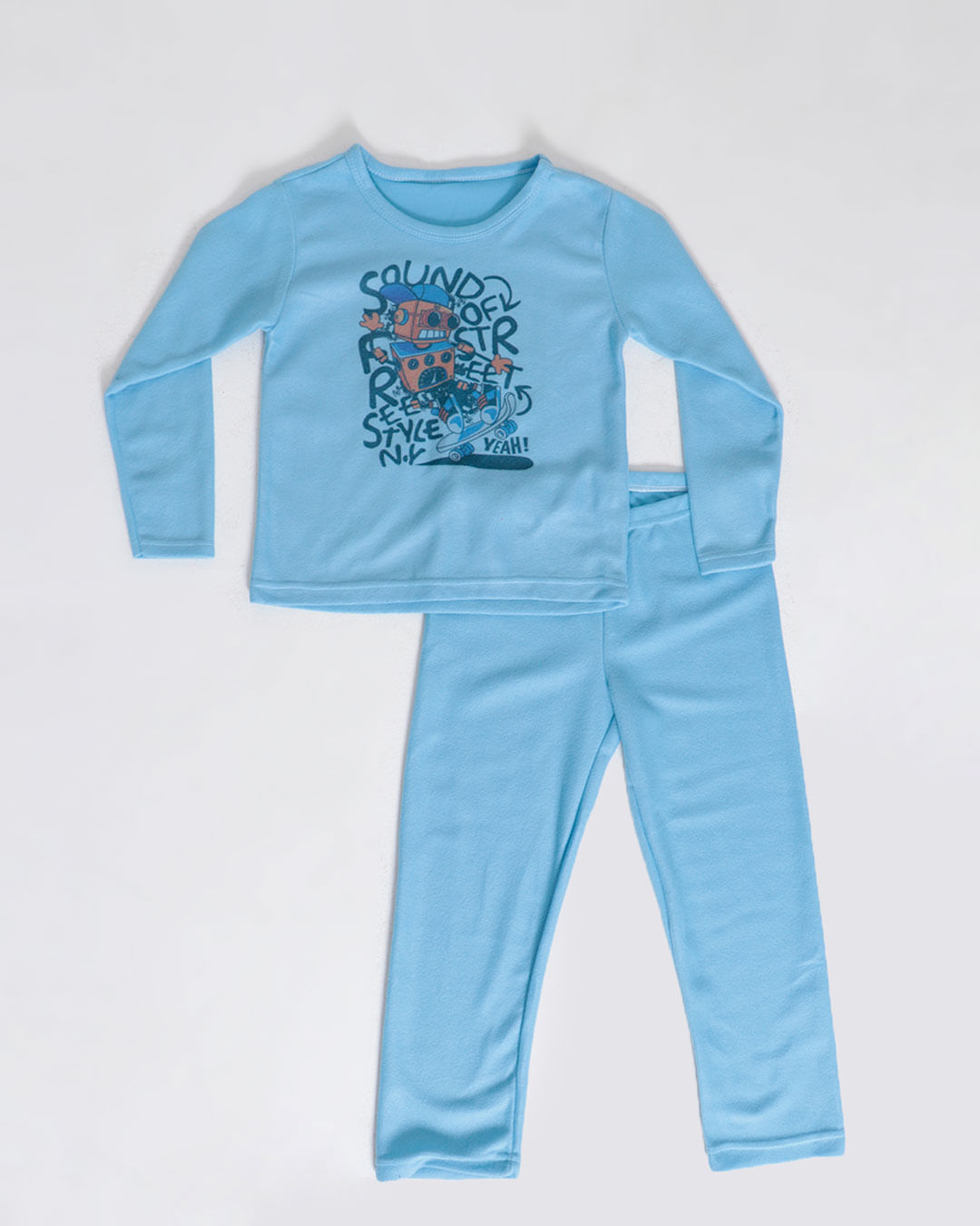 Pijama-Juvenil-Soft-Estampa-Robo-Azul