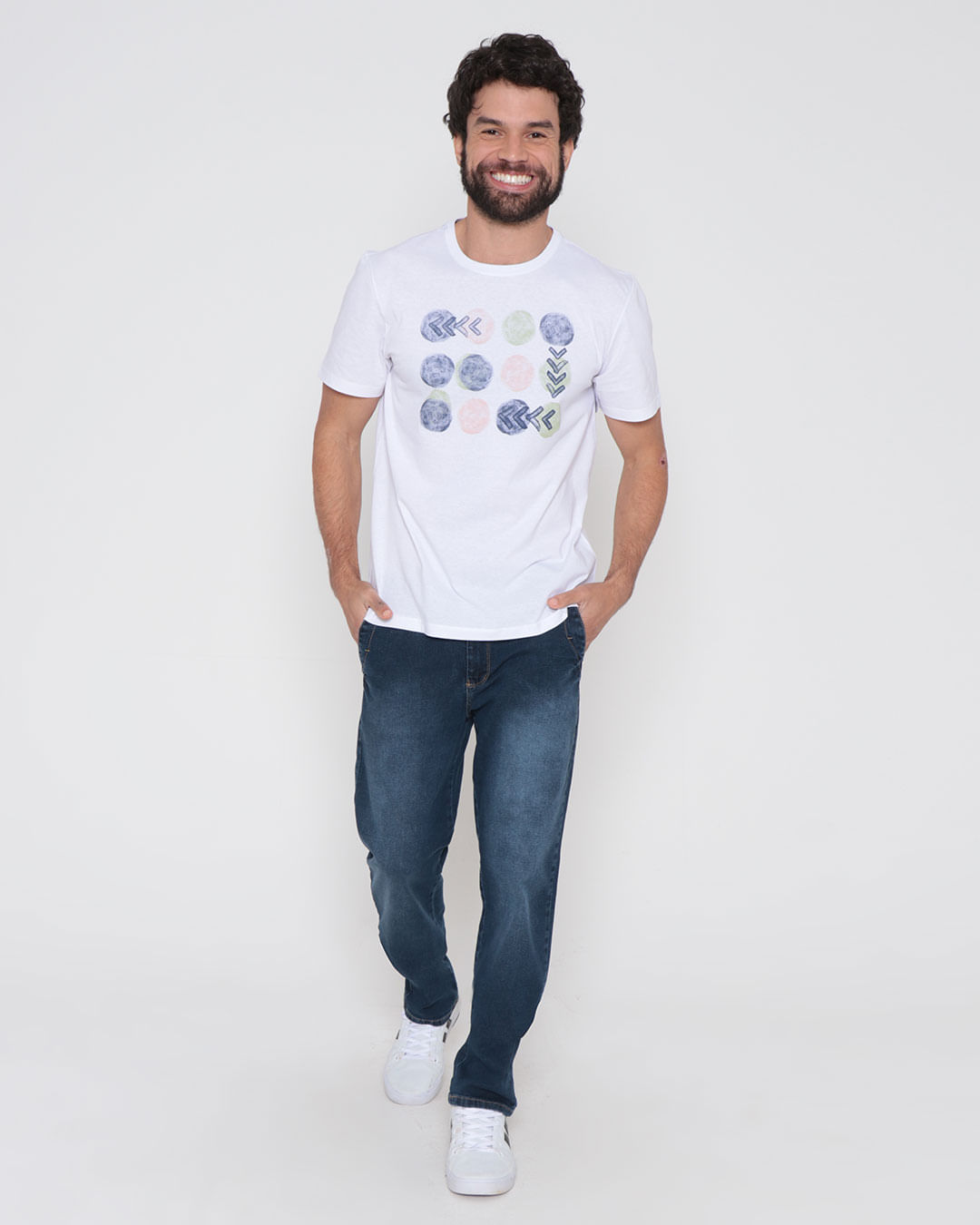 Camiseta-Masculina-Estampa-Aquarela-Branca