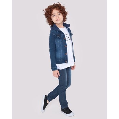 Jaqueta-Infantil-Jeans-Com-Botoes-E-Capuz-Azul-Escuro