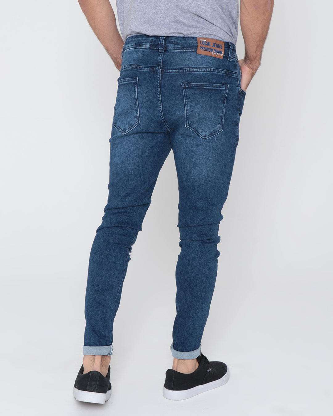 Calca-Jeans-Masculina-Skinny-Destroyed--Azul-Medio