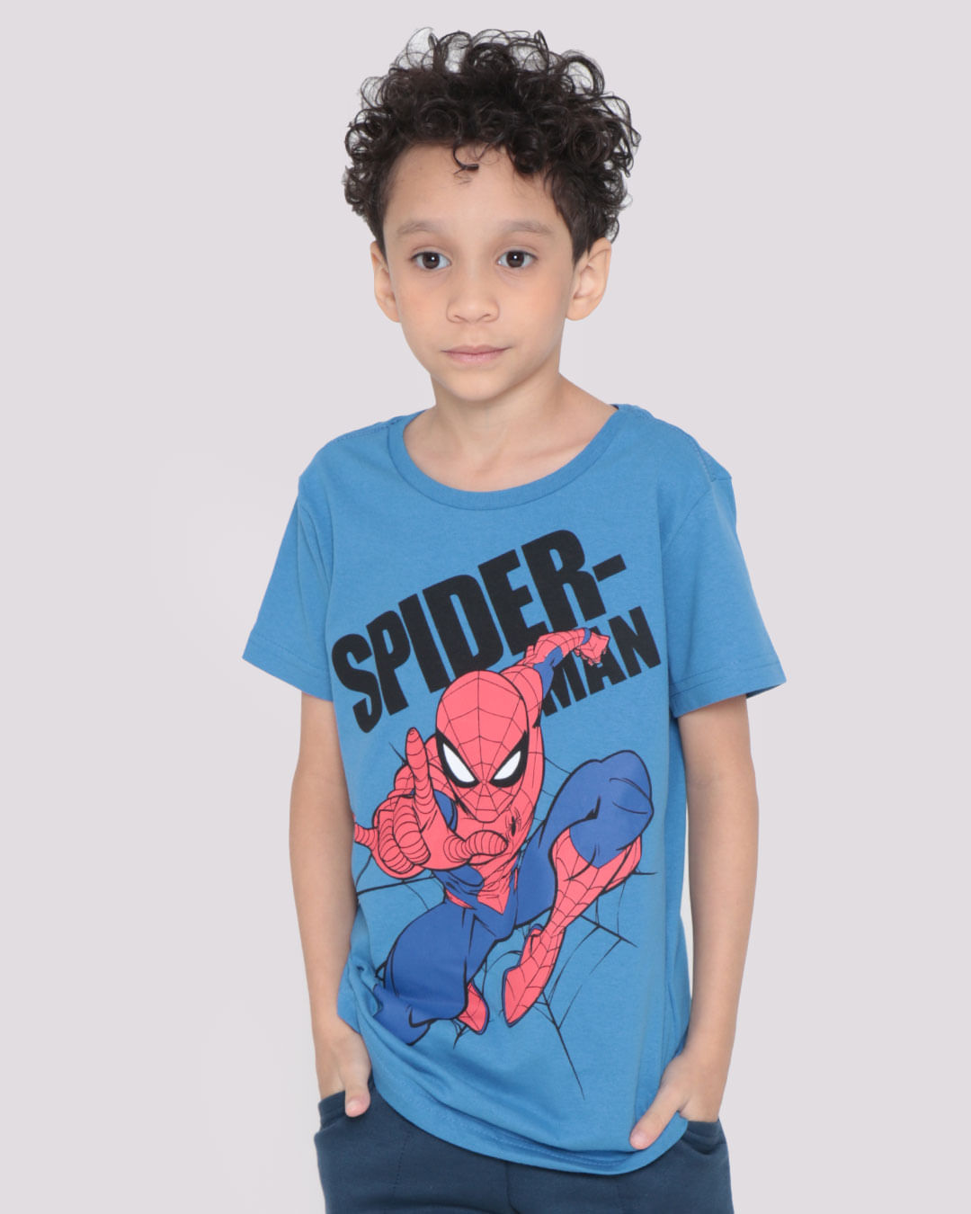 Camiseta-Infantil-Marvel-Homem-Aranha-Azul