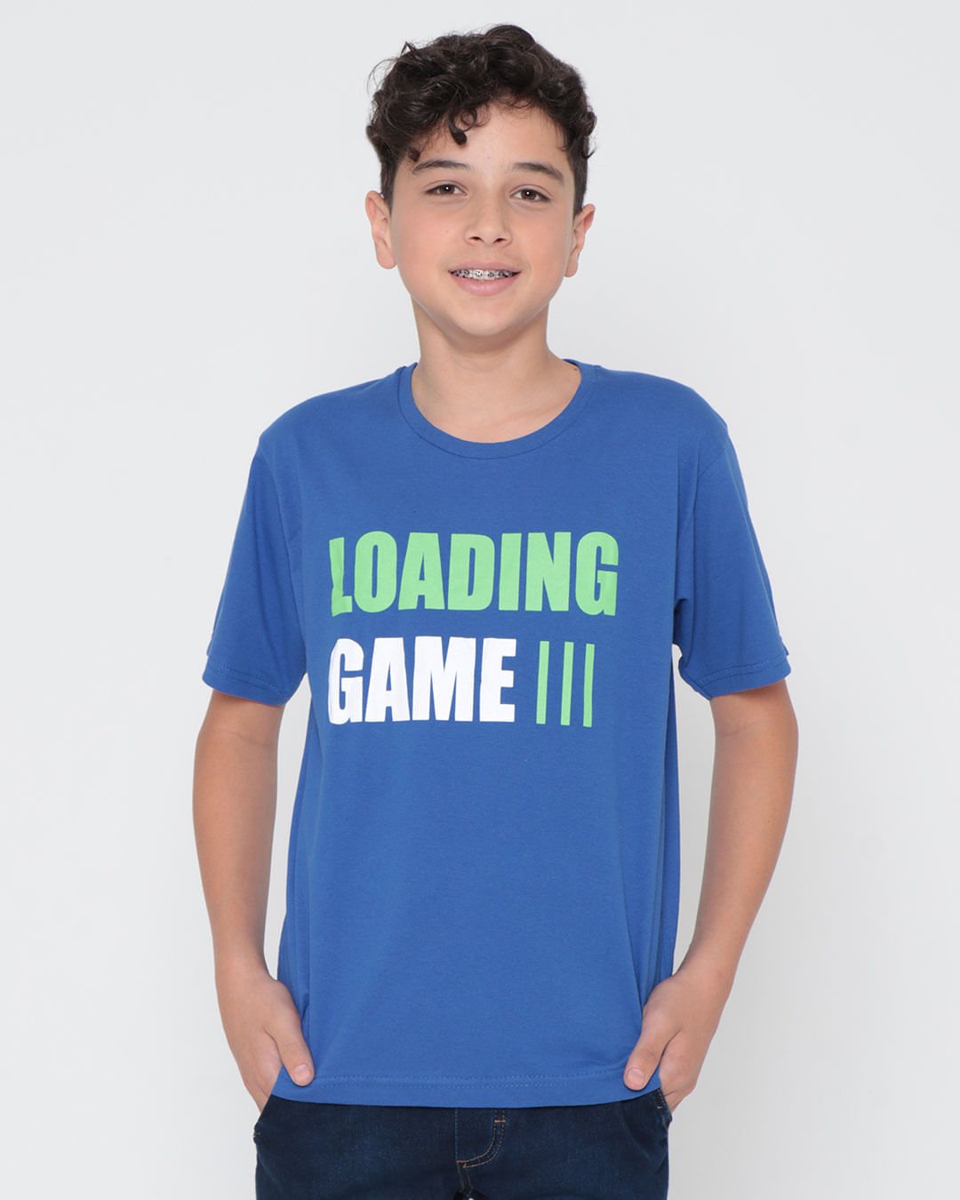 Camiseta-Juvenil-Estampa-Game-Azul-Medio