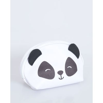 Necessaire-Feminino-Arredondado-Panda-Branco