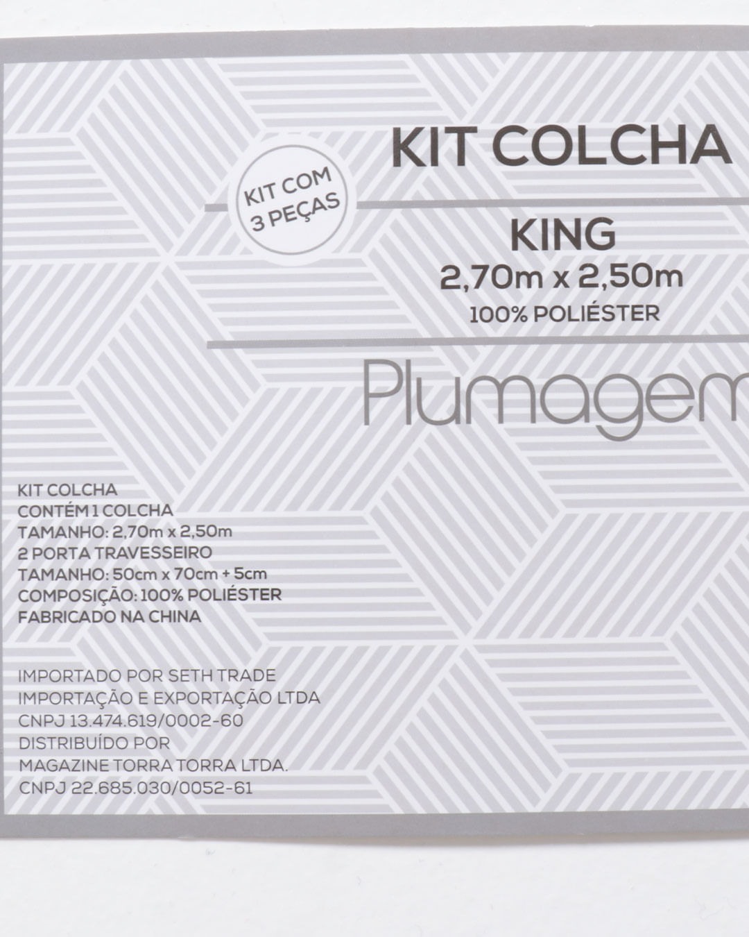 Kit-Colcha-King-3-Pecas-Ultrassonica-Estampa-Geometrica-Bouti-Plumagem-Azul