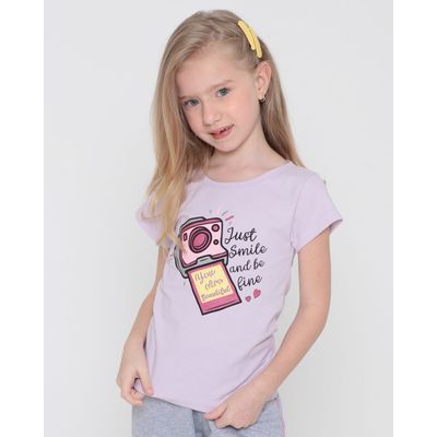 Blusa-Infantil-You-Are-Beautiful-Lilas-Claro
