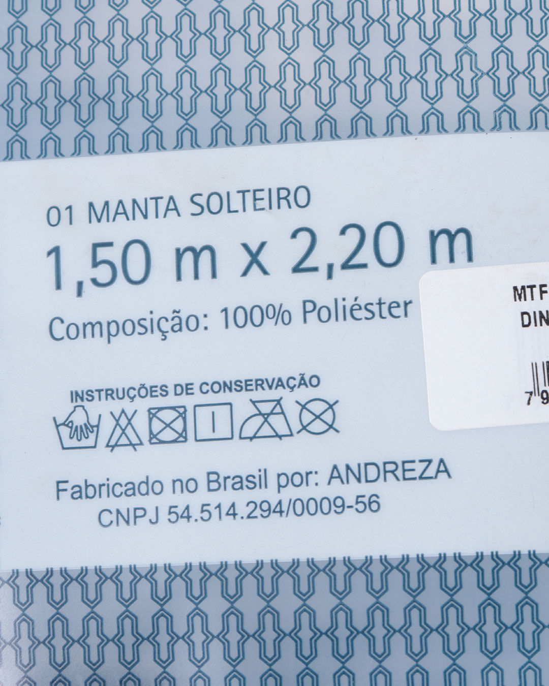 Manta-Flannel-Infantil-Andreza-Basic-Dino-Azul-Claro