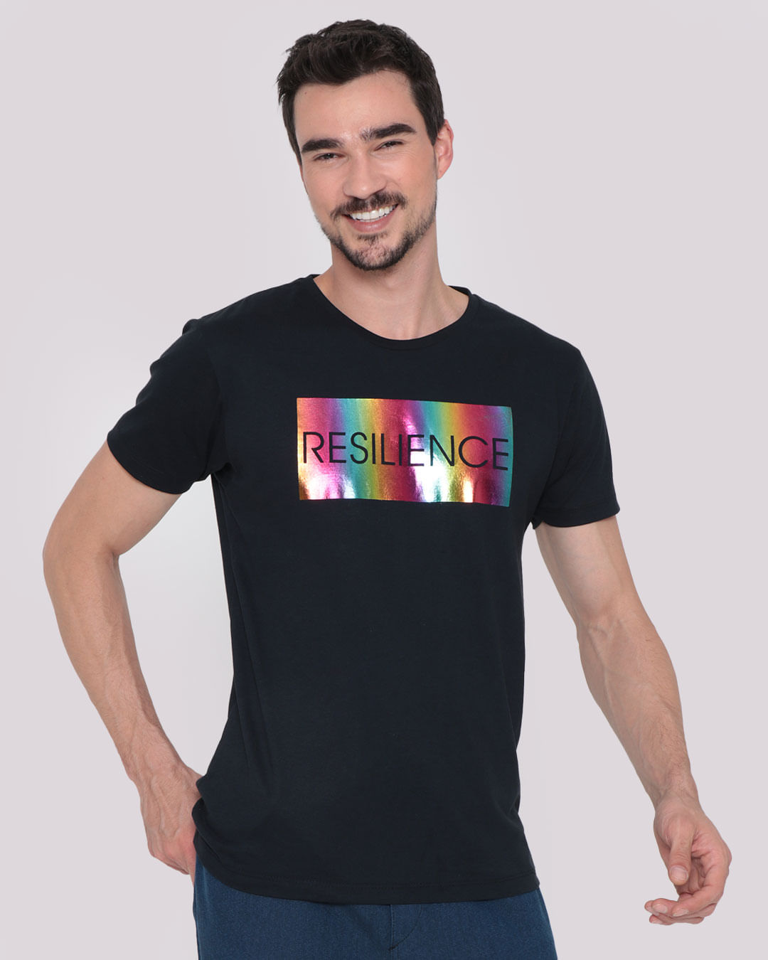 Camiseta-Masculina-Estampa-Resilience-Preta