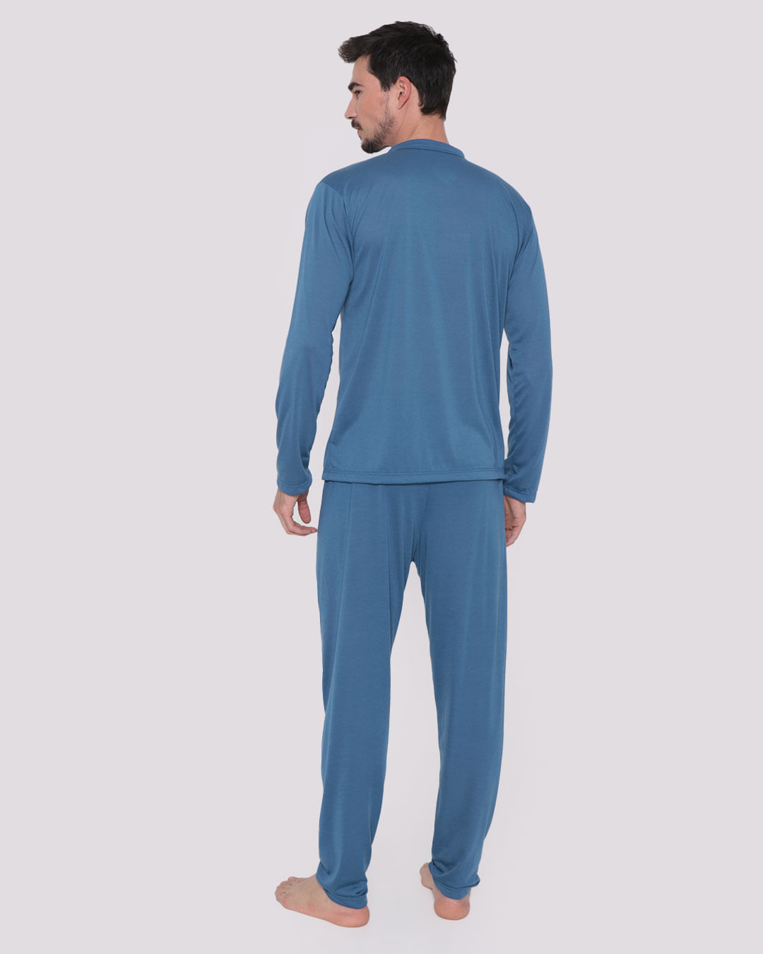 Pijama-Masculino-Aberto-Azul-Escuro