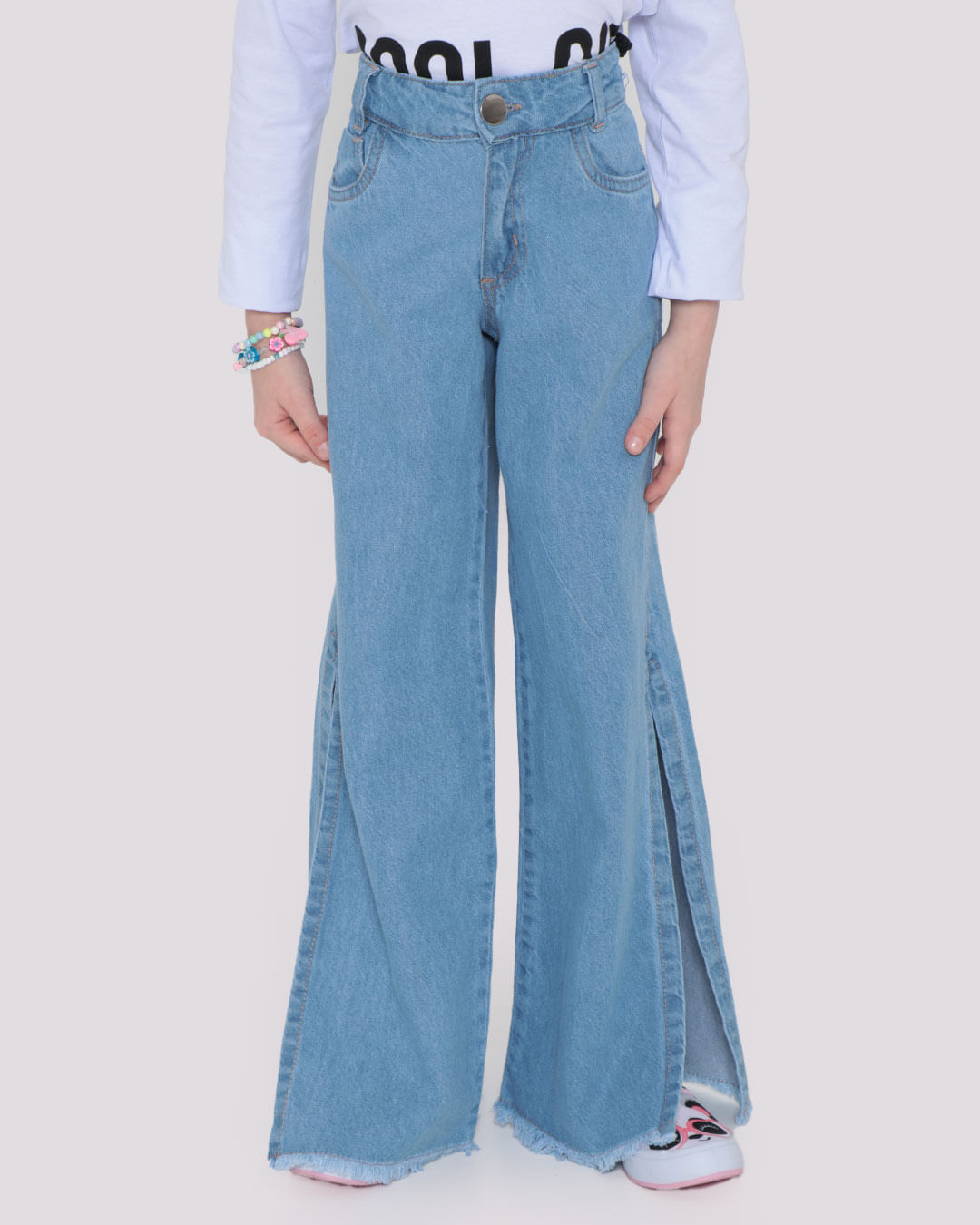 Calca-Jeans-Wide-Leg-Infantil-Fenda-Azul-Claro