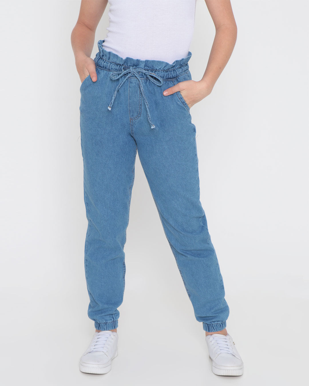 Calca-Jeans-Juvenil-Jogger-Azul-Claro