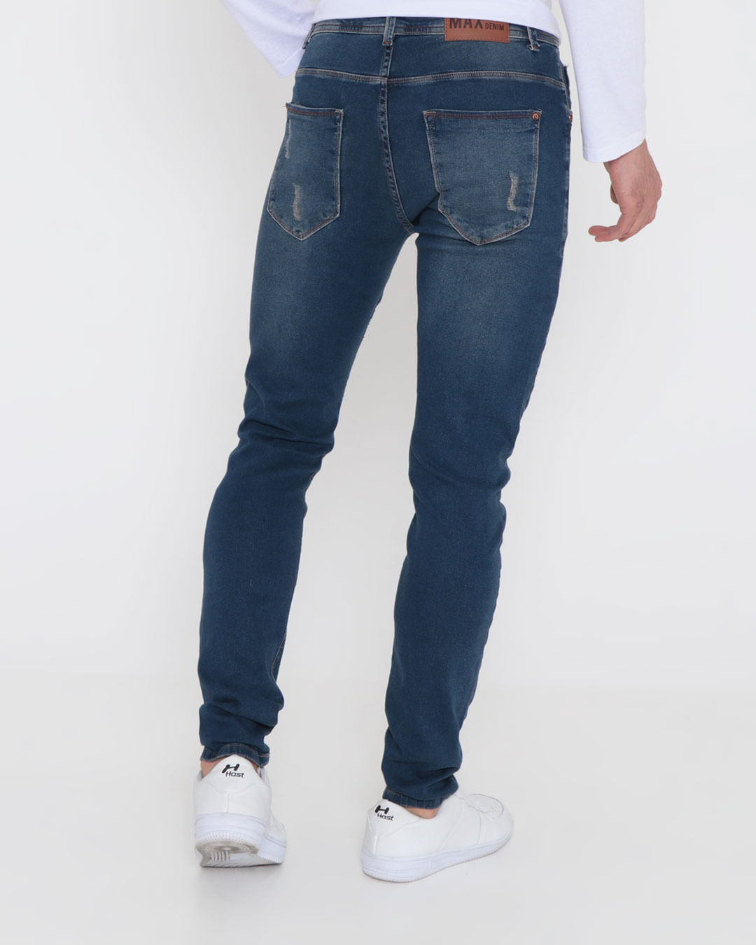 Calca-Jeans-Poidos-Slim-Masculina-Azul-Medio
